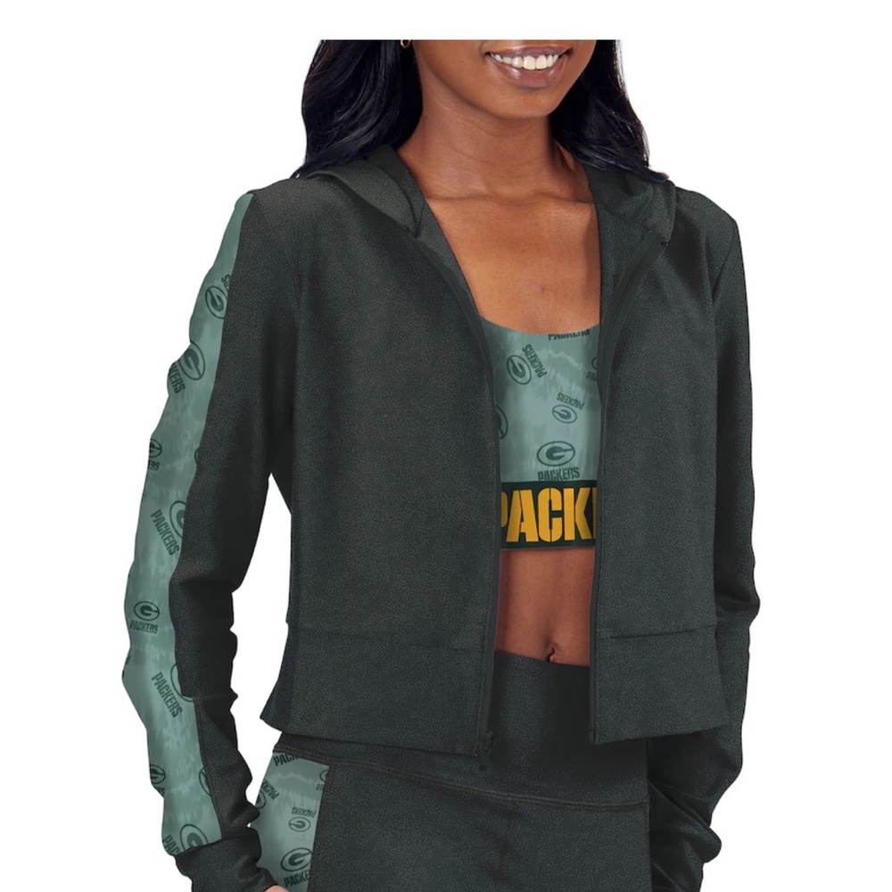 Packers Cropped Hoodie